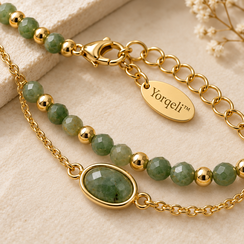 Yorqeli™ TerraLayer Double-Layer Natural Stone Bracelet image 4
