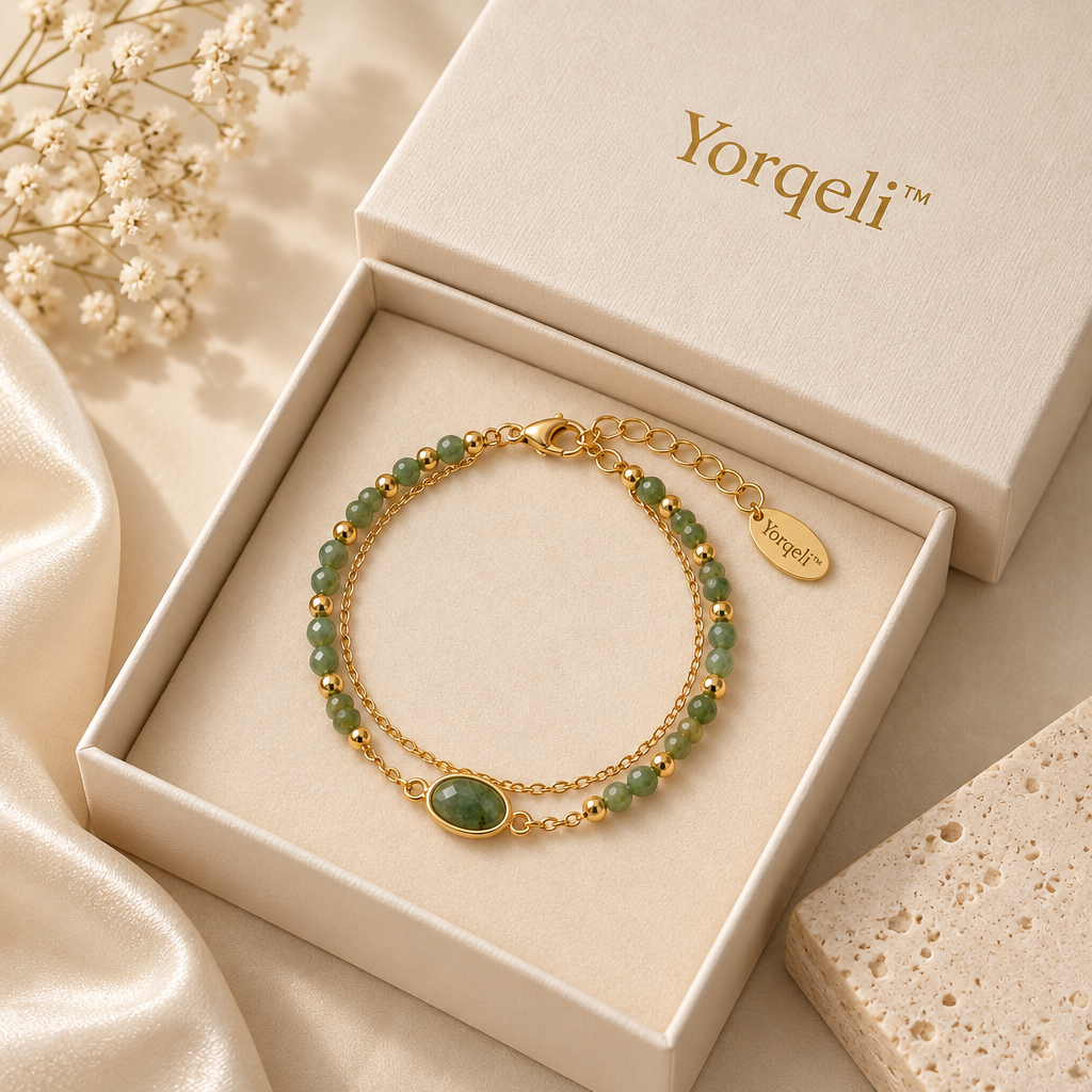 Yorqeli™ TerraLayer Double-Layer Natural Stone Bracelet image 5