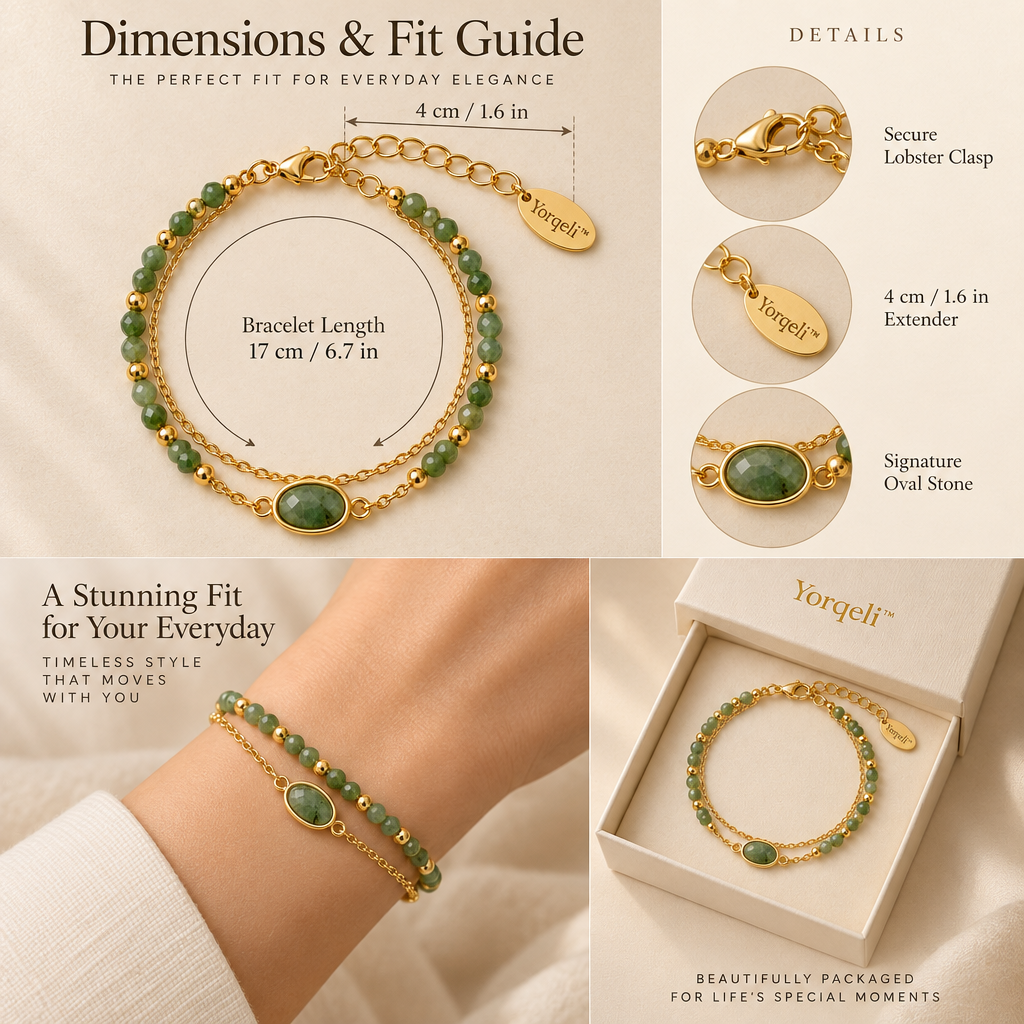 Yorqeli™ TerraLayer Double-Layer Natural Stone Bracelet image 6