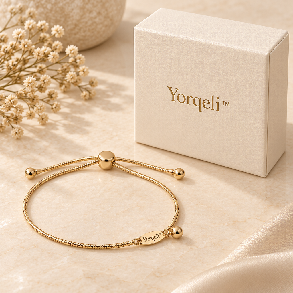 Yorqeli™ SilkenFlex Adjustable Snake-Chain Bracelet image 2