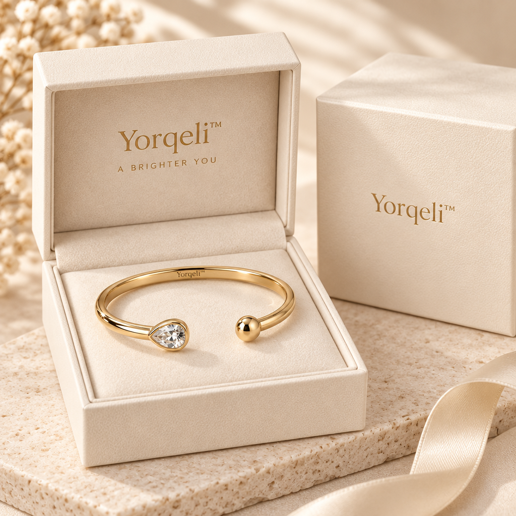 Yorqeli™ OpenRadiance Zircon Open Cuff Bangle image 5
